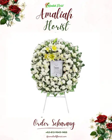 Krans Bunga Duka Sumber Bahagia
